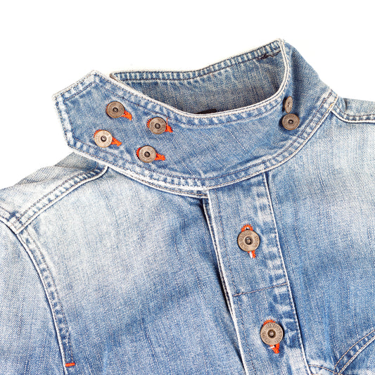 Diesel Vintage Back Corset Denim Jacket (S)