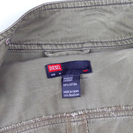 Diesel Vintage Back Corset Olive Green Jacket (M)