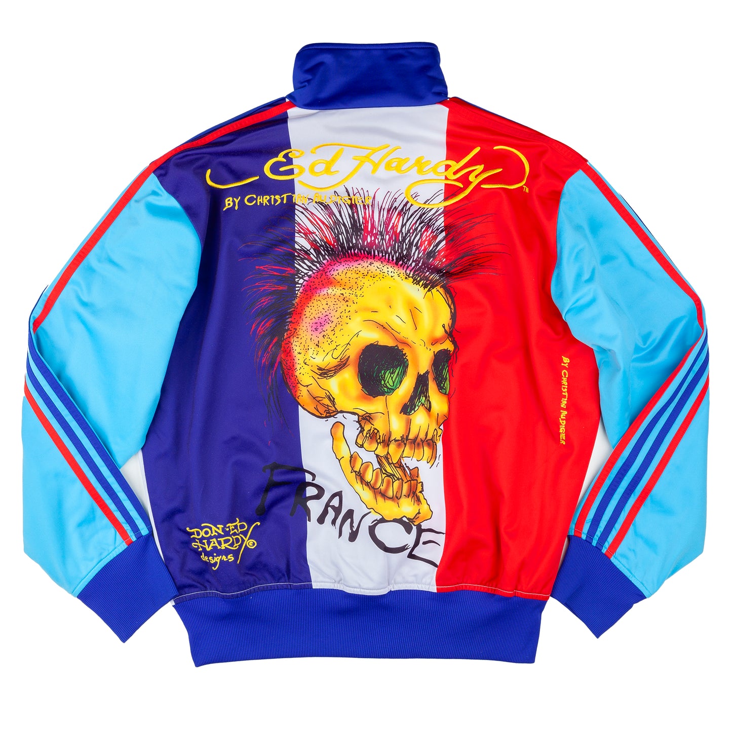 Ed Hardy By Christian Audigier France Vintage Jacket (L)