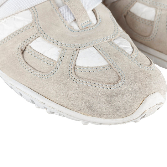 Diesel White/Beige Sneakers (43 EU)