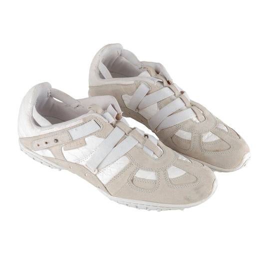 Diesel White/Beige Sneakers (43 EU)