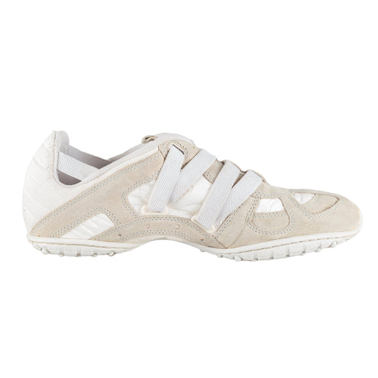 Diesel White/Beige Sneakers (43 EU)