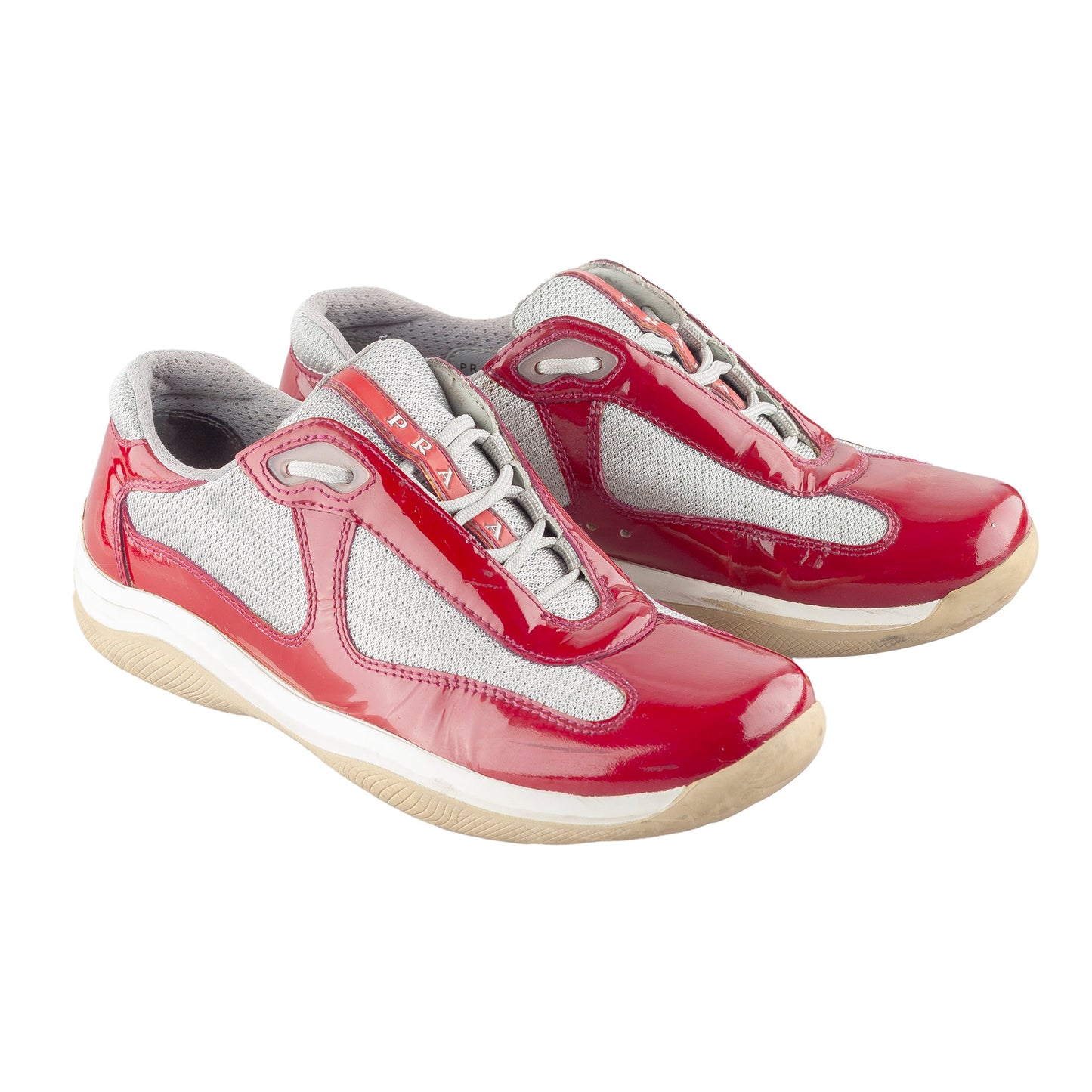 Prada America’s Cup Red Sneakers (38,5 EU)