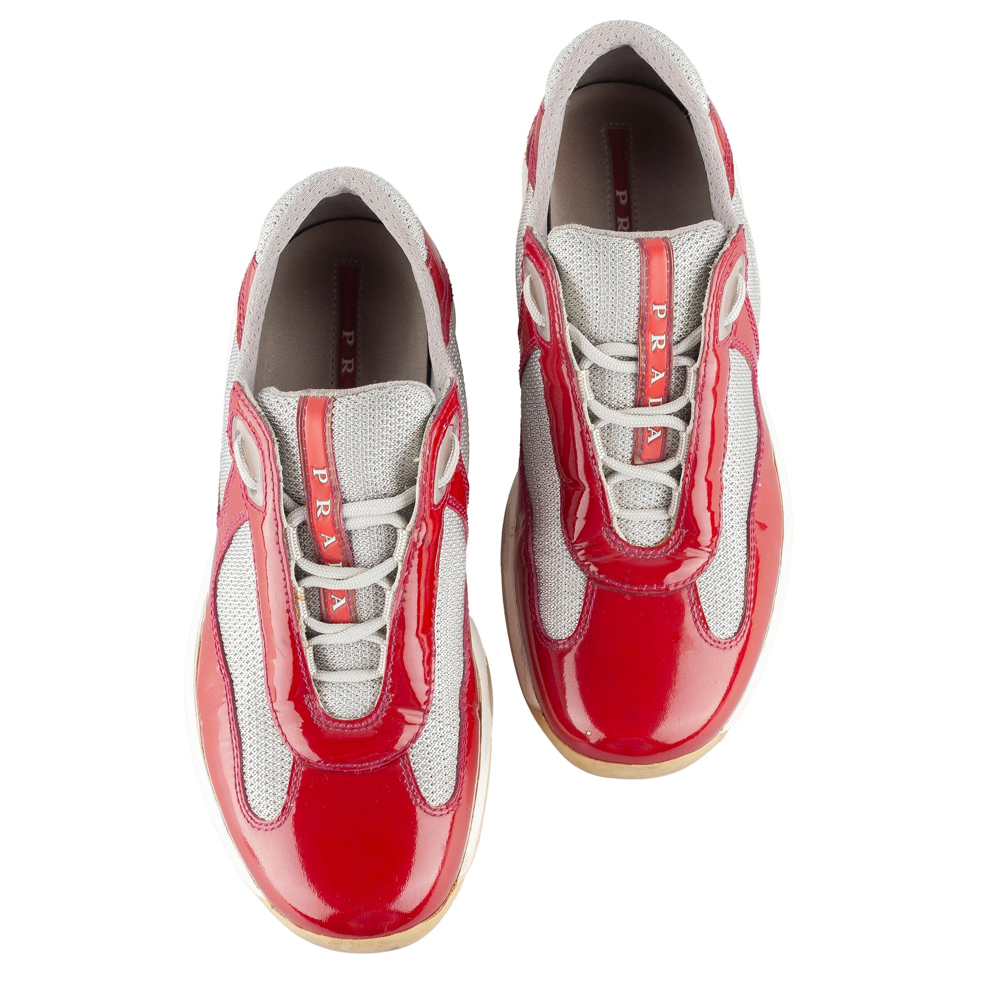 Prada America’s Cup Red Sneakers (38,5 EU)