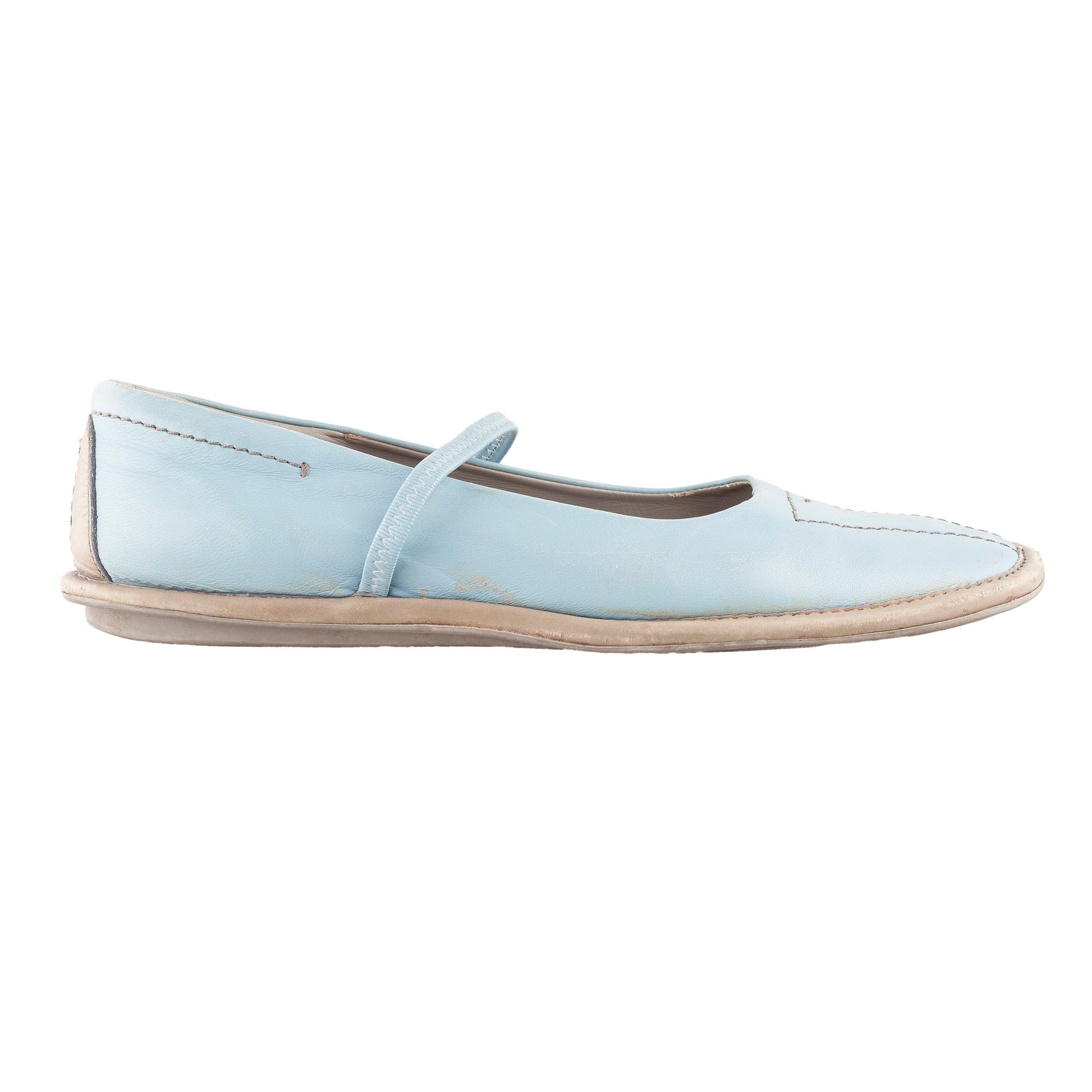 Prada Baby Blue Ballet Flats (40 EU)