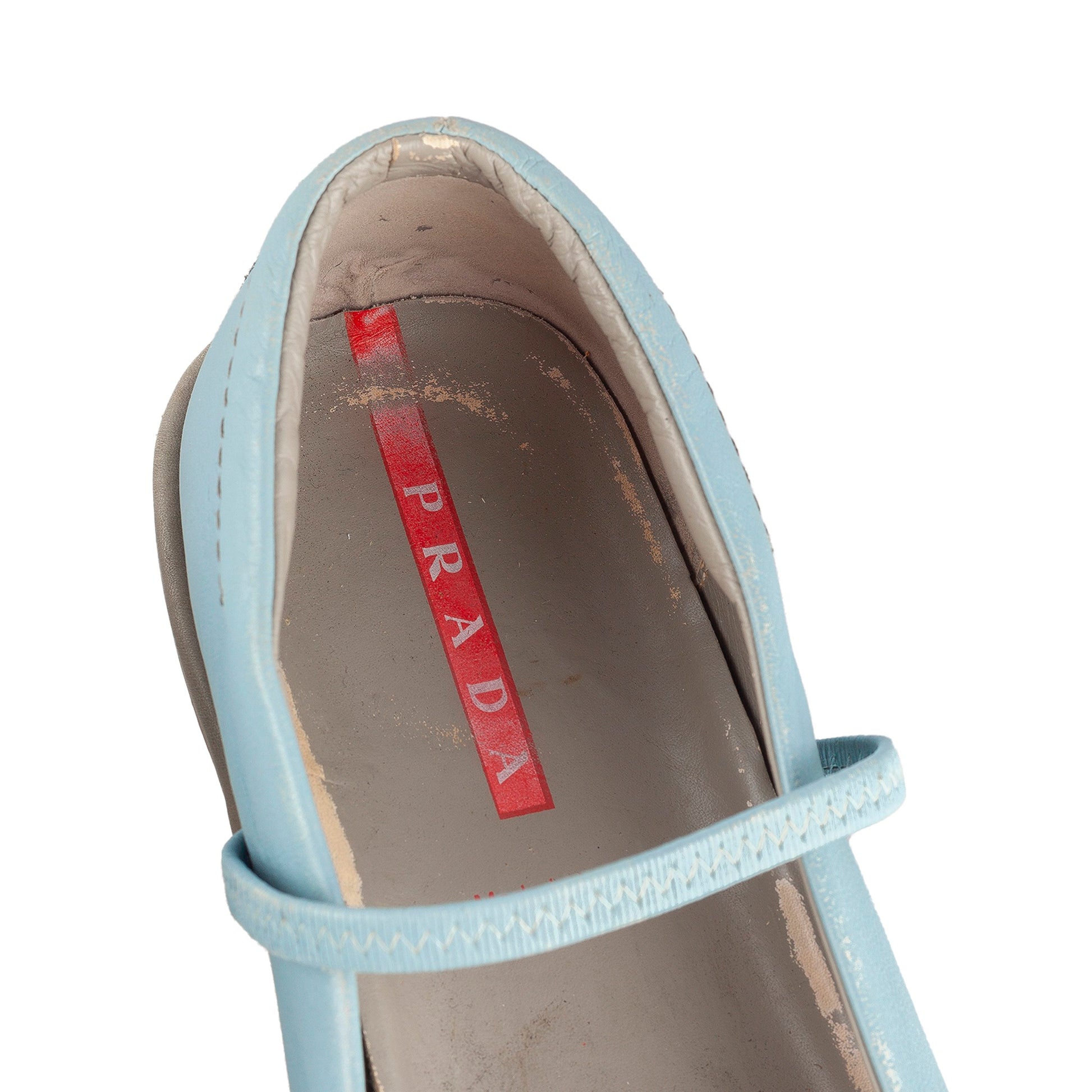 Prada Baby Blue Ballet Flats (40 EU)