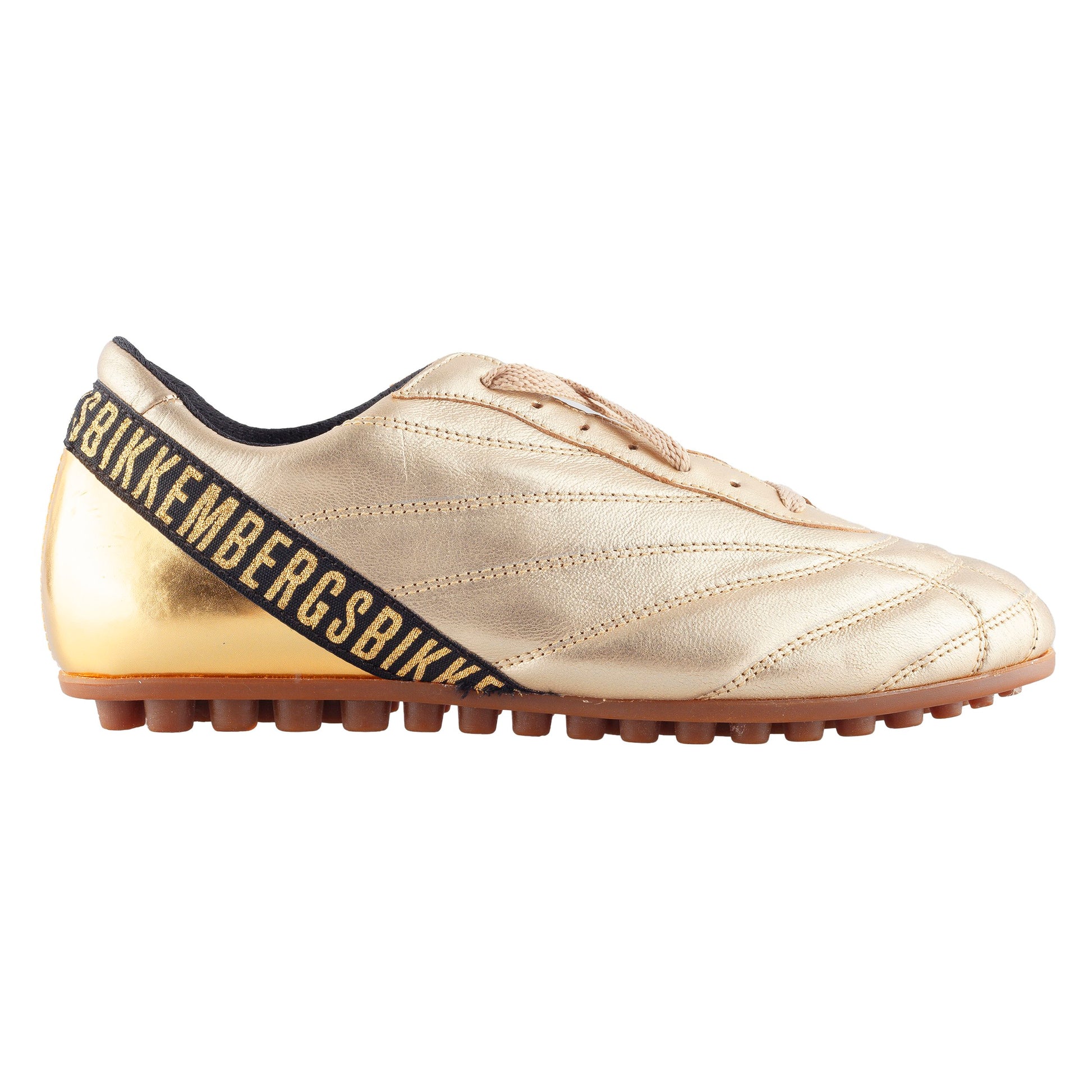 Dirk Bikkembergs Golden Football Sneakers (37 EU)