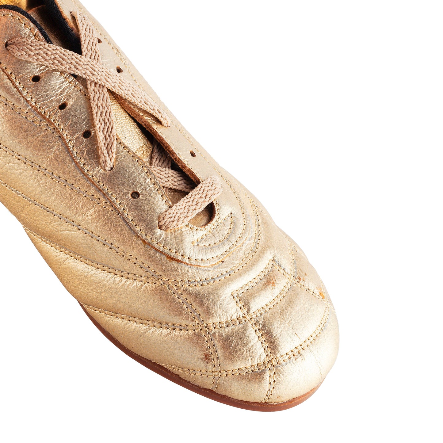 Dirk Bikkembergs Golden Football Sneakers (37 EU)