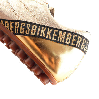 Dirk Bikkembergs Golden Football Sneakers (37 EU)