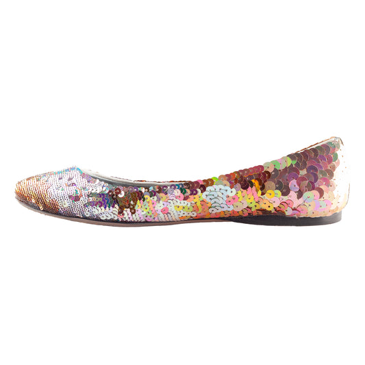 Miu Miu Vintage Sequins Multicolor Ballerinas (37,5 EU)