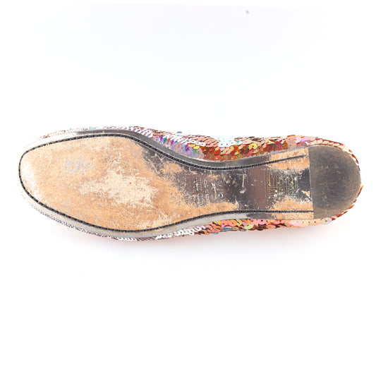 Miu Miu Vintage Sequins Multicolor Ballerinas (37,5 EU)