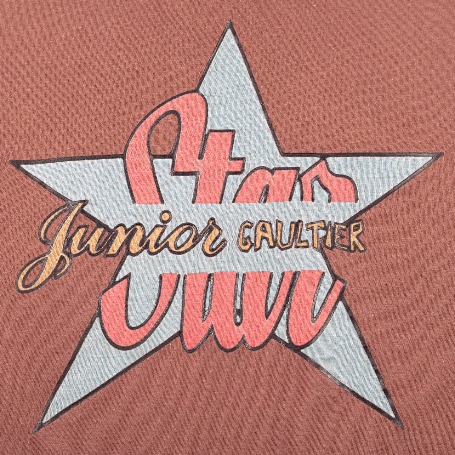 Jean Paul Gaultier Junior Star Brown T-Shirt.