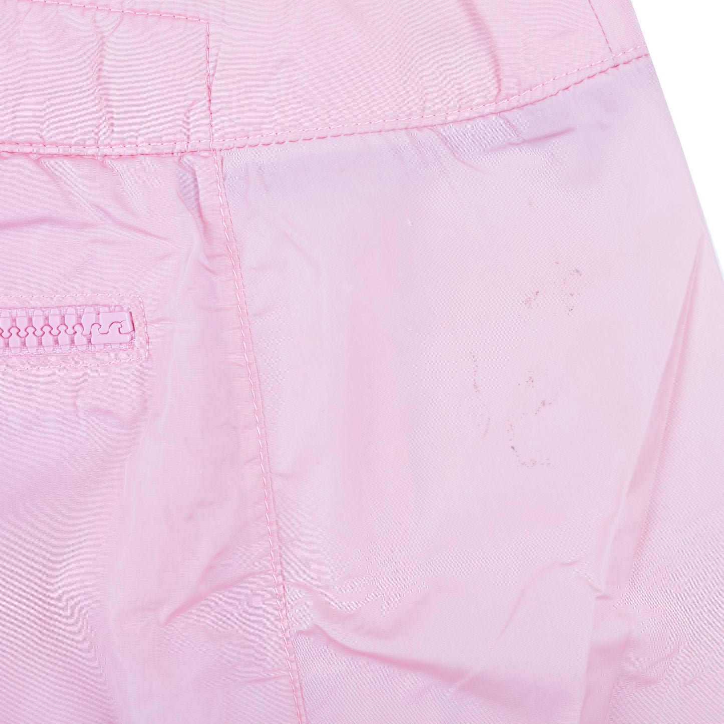 Prada Pink Nylon Knee Length Skirt