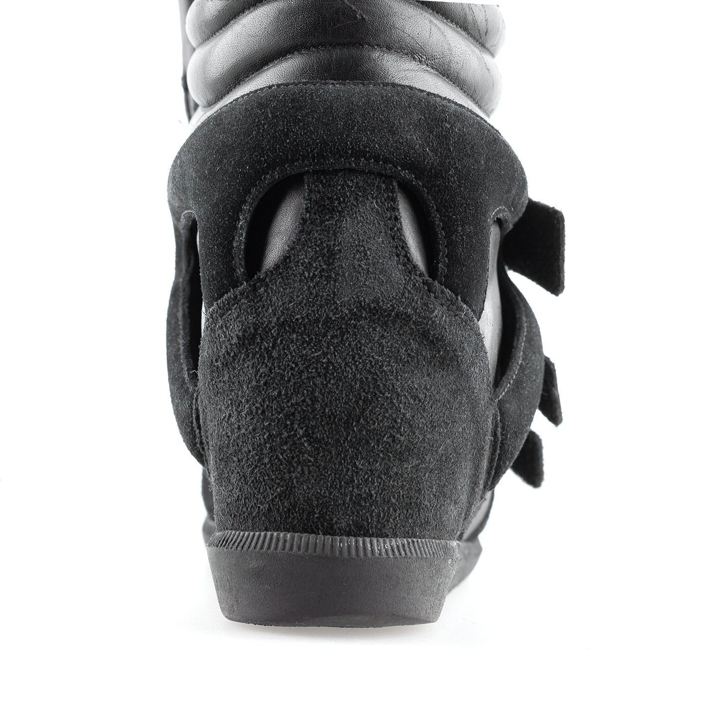 Philipp Plein Vintage Black Wedge Sneakers (37 IT/38 EU)