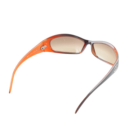 Chanel 6004-B Black/Orange Vintage Sunglasses