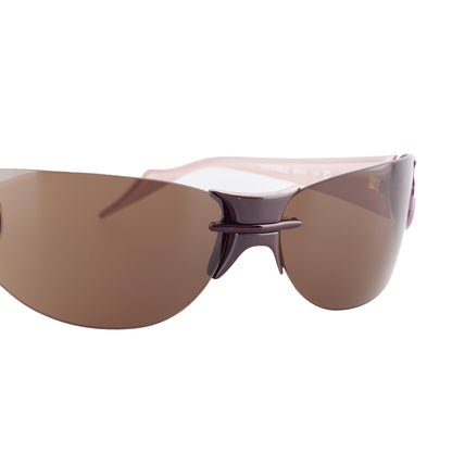 Vivienne Westwood VW53802 Pink Watch Vintage Shield Sunglasses