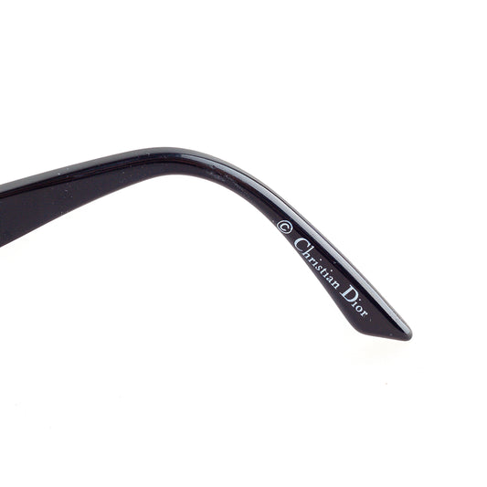 Christian Dior Frame Vintage Black Sunglasses