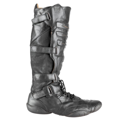 Marithé François + Girbaud 2008 Moto Biker Boots