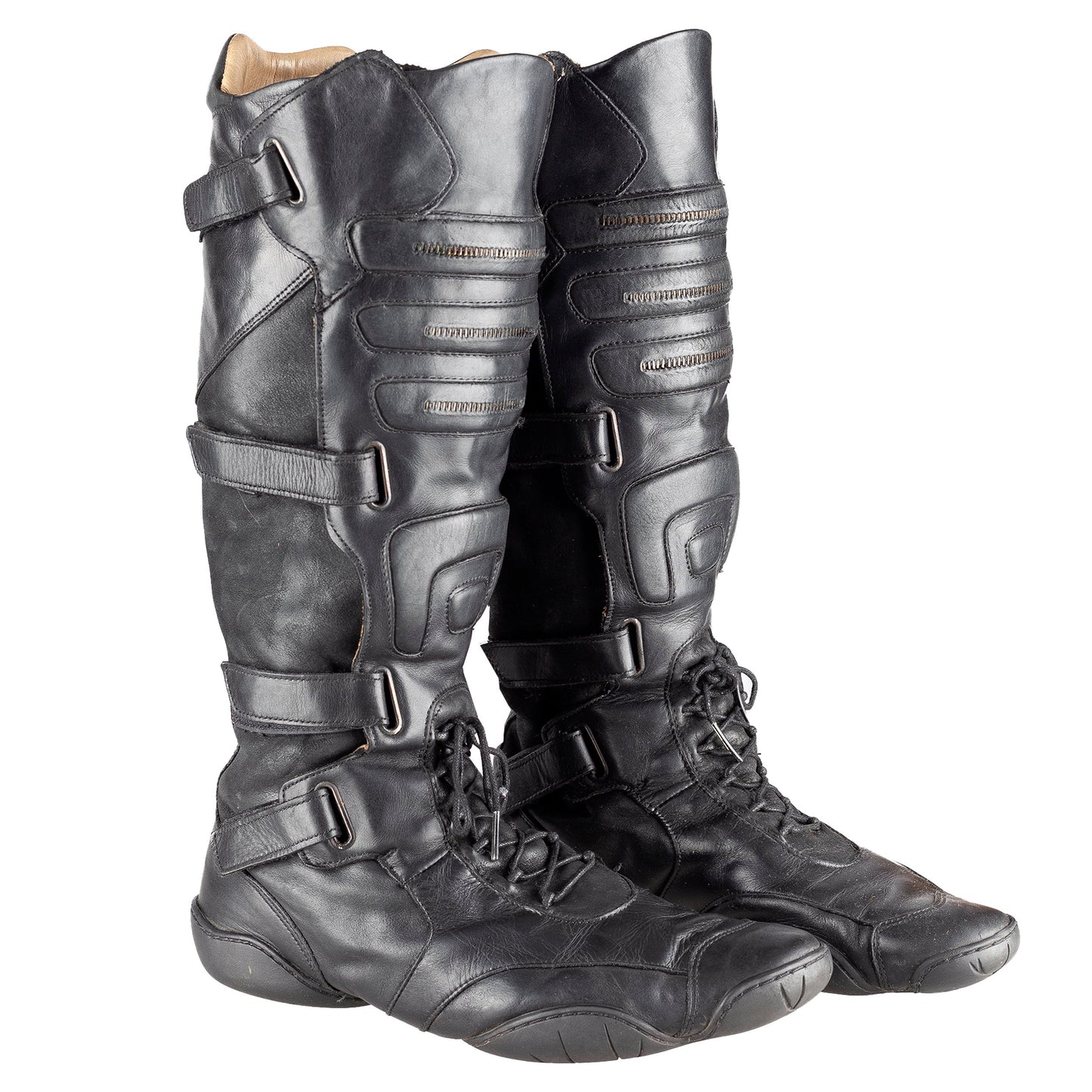 Marithé François + Girbaud 2008 Moto Biker Boots