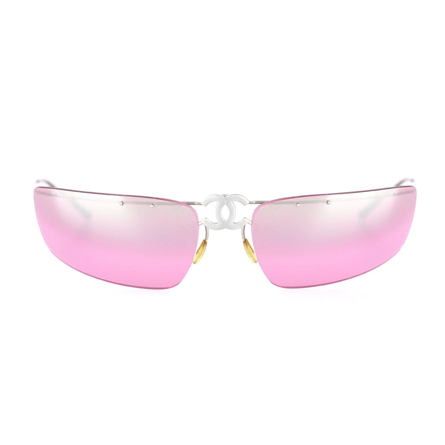 Chanel 4032 Foldable Logo Pink Sunglasses