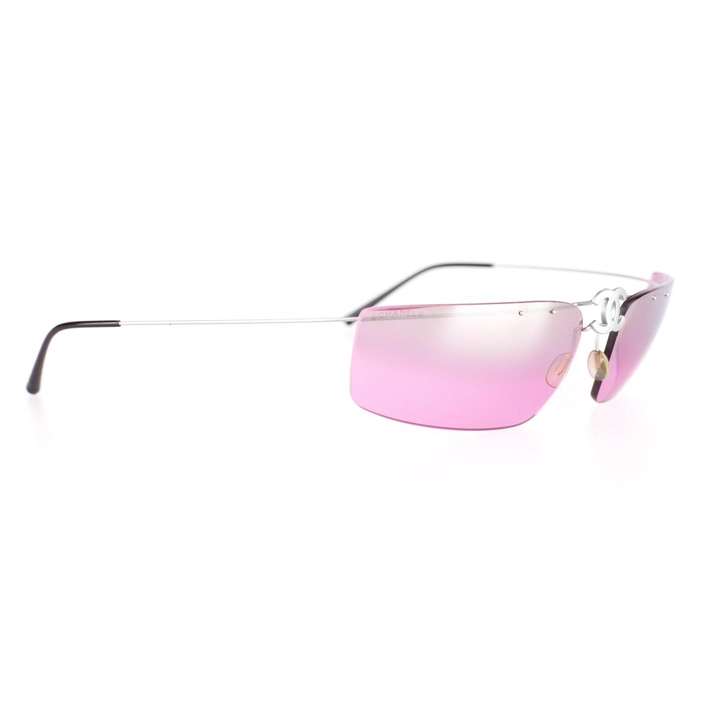 Chanel 4032 Foldable Logo Pink Sunglasses