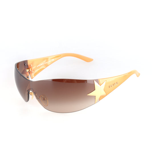 Prada SPR 72G 5AK Yellow Star Sunglasses