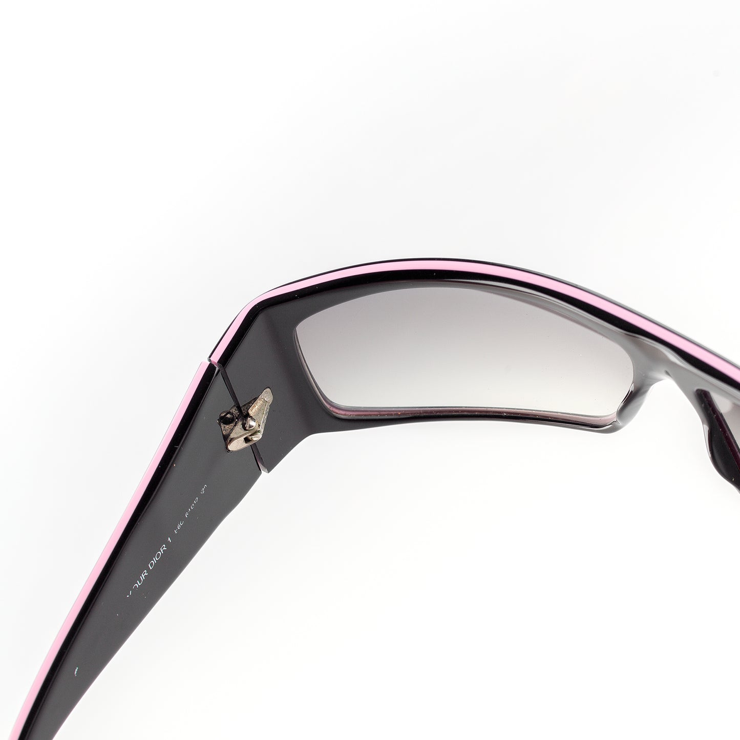 Dior “Dior 1” Black/Pink Vintage Sunglasses