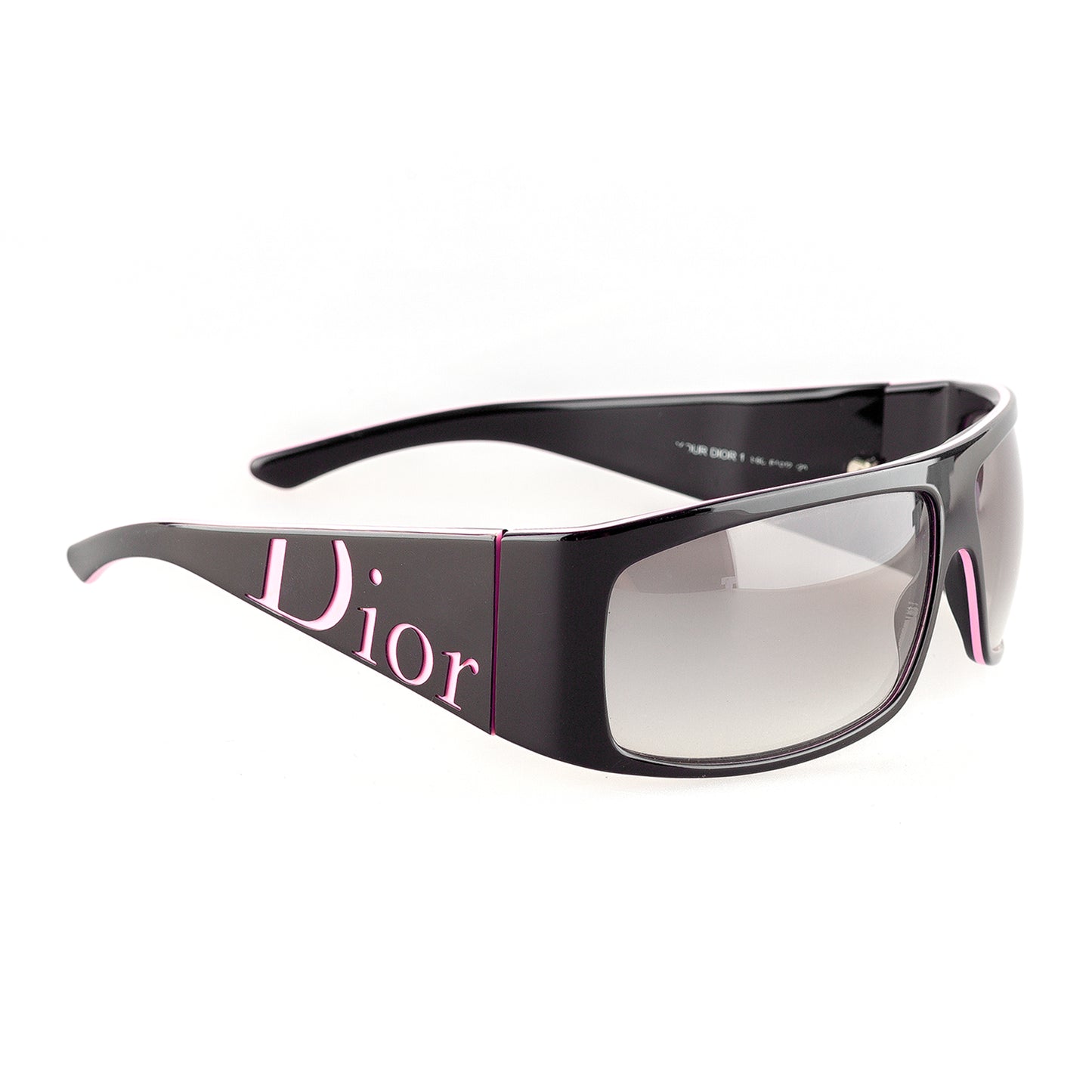 Dior “Dior 1” Black/Pink Vintage Sunglasses