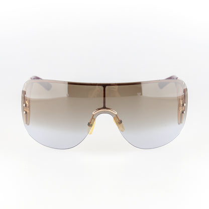 Dior Escrime 1 Tortoise Vintage Shield Sunglasses