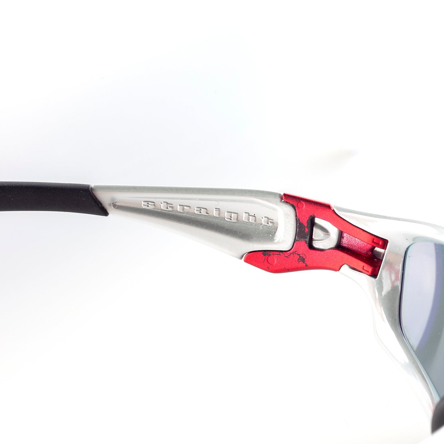 Oakley 2007 Straight Jacket Grey/Red Sunglasses