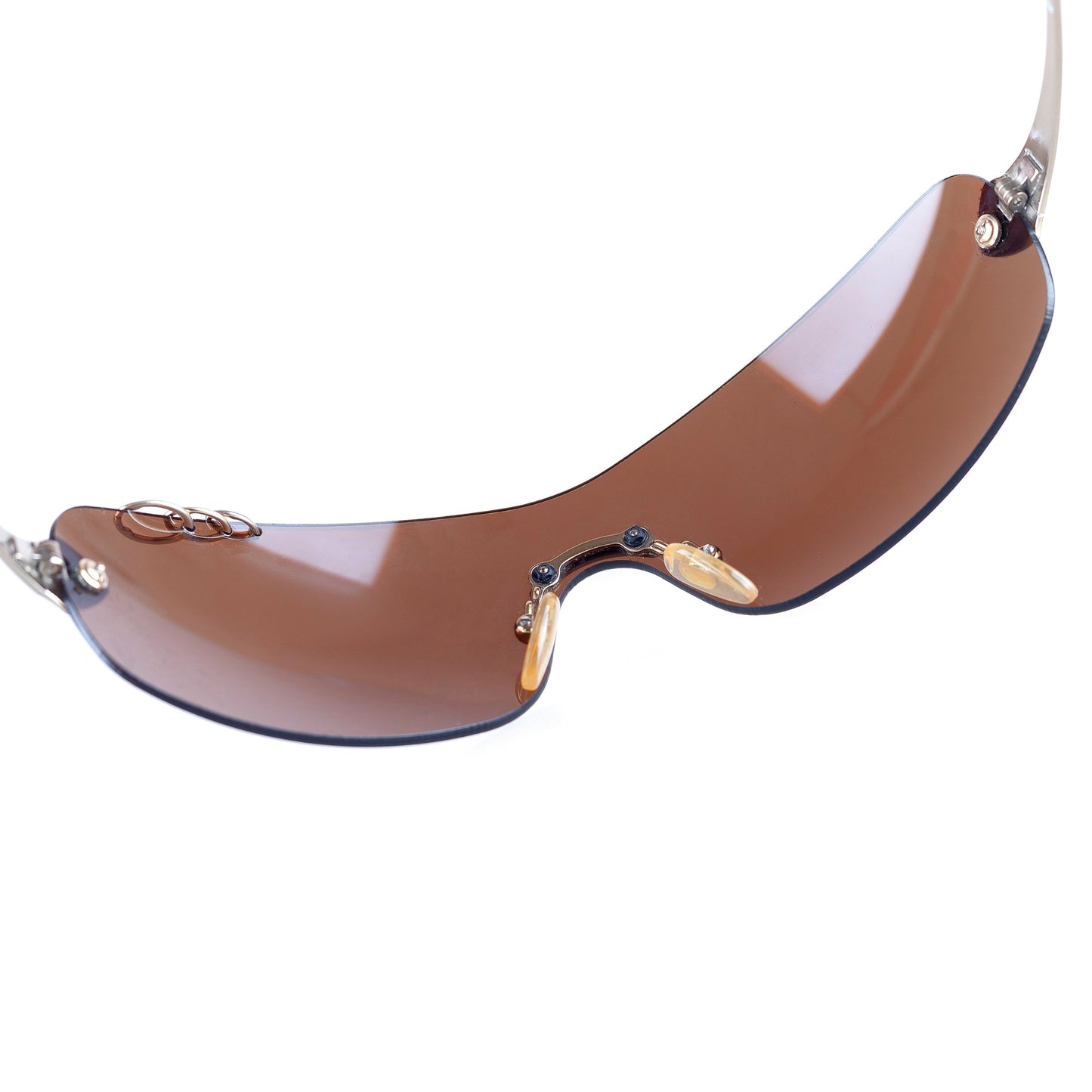 Dior Piercing Bronze Brown Mask Sunglasses