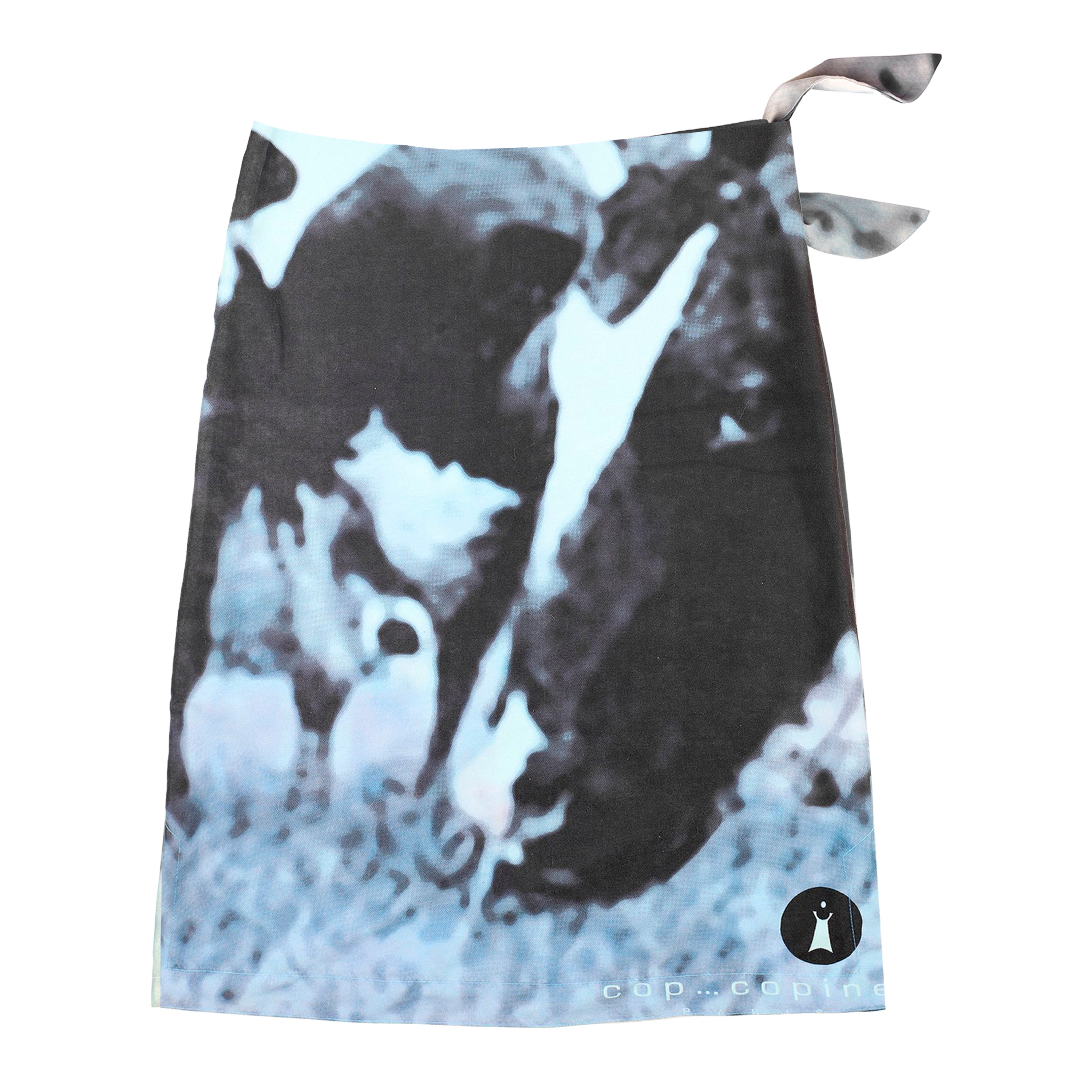 Rare Cop Copine Cow Midi Vintage Skirt (XS & S)