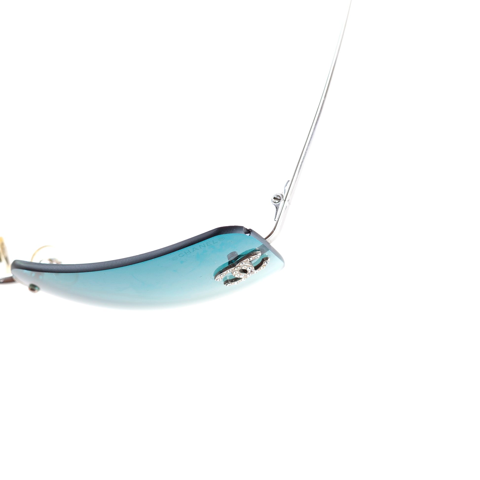 Chanel 4017 CC Blue Gradient Sunglasses.