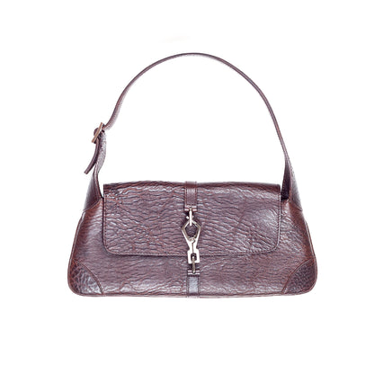 Gucci Jackie Brown Leather Handbag