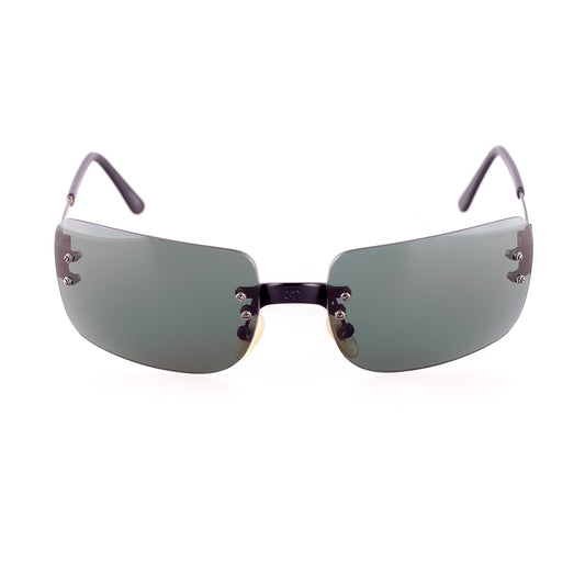 Chanel 4005 C.101/71 Rimless Vintage Sunglasses