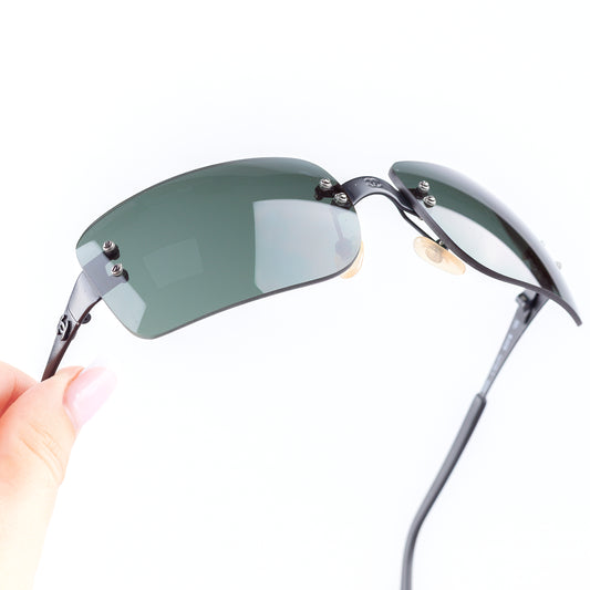 Chanel 4005 C.101/71 Rimless Vintage Sunglasses