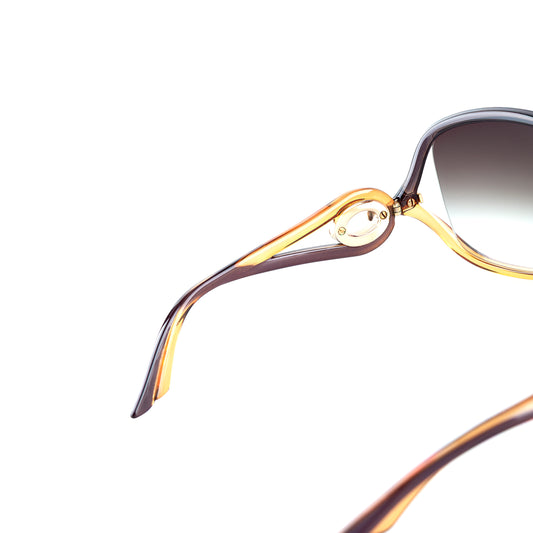 Christian Dior Volute 2 LNLO1B76OP Brown Vintage Sunglasses