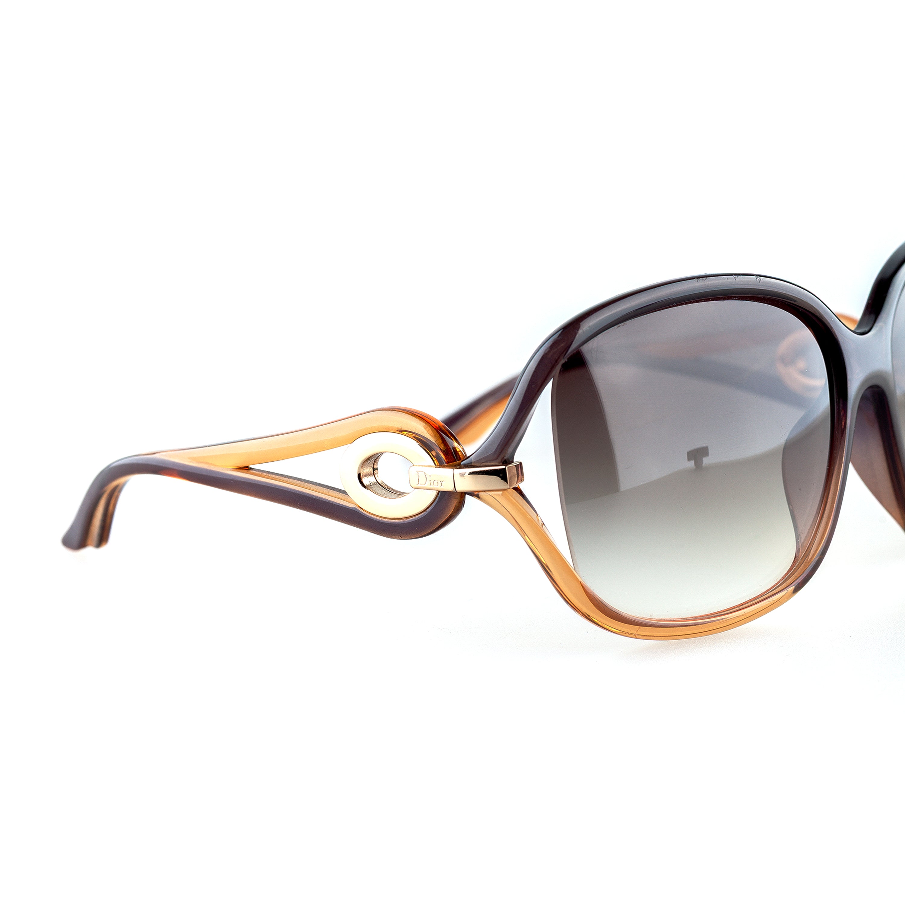 Christian Dior Volute 2 LNLO1B76OP Brown Vintage Sunglasses
