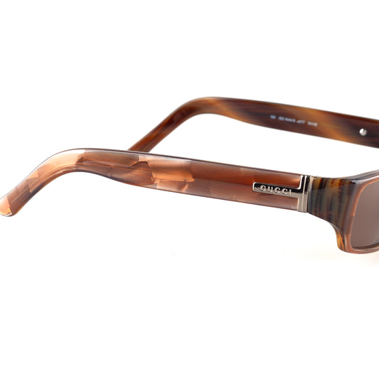 Gucci GG 1444/S 5T7 Brown Rectangle Vintage Sunglasses