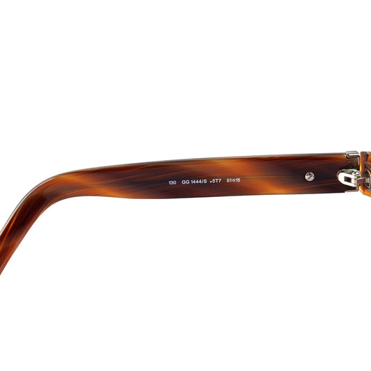 Gucci GG 1444/S 5T7 Brown Rectangle Vintage Sunglasses