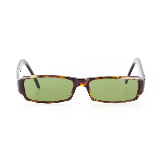 Gucci GG 1438/N/S 086 Brown Tortoise Rectangle Vintage Sunglasses