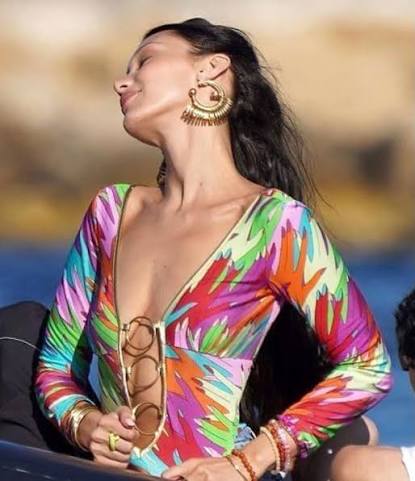 Dolce & Gabbana Rainbow Hands Gold O-Ring Top