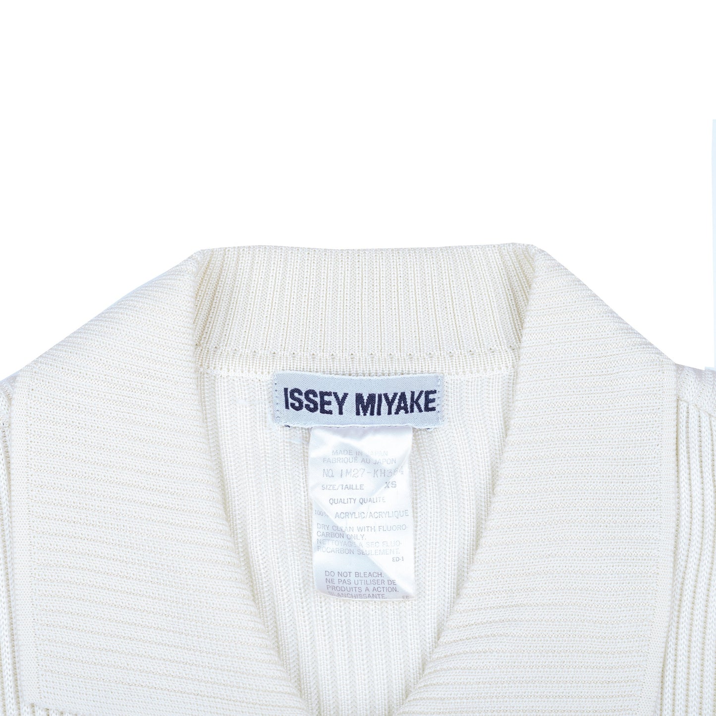 Issey Miyake Knit Nude Back-Less Top