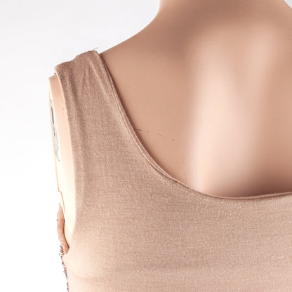 Alexander McQueen 2003 Vintage Bronze Sequins Tank Top (S)