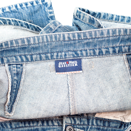 Jean Paul Gaultier JPG Light Denim Skort (L)