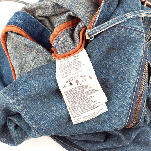 Diesel Vintage Blue Denim Bustier Dress (XS)