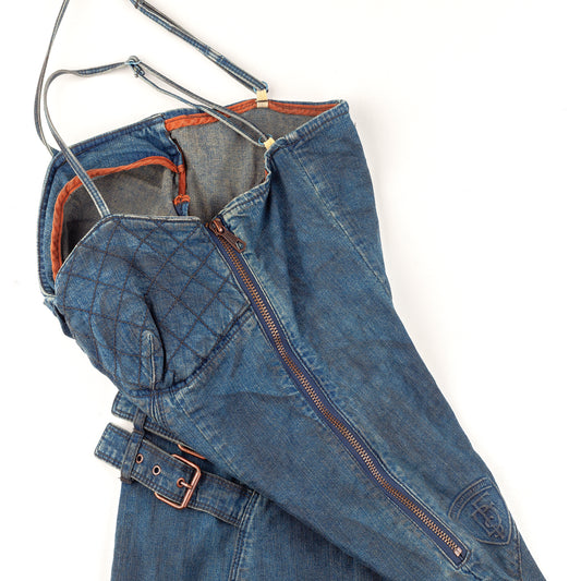 Diesel Vintage Blue Denim Bustier Dress (XS)