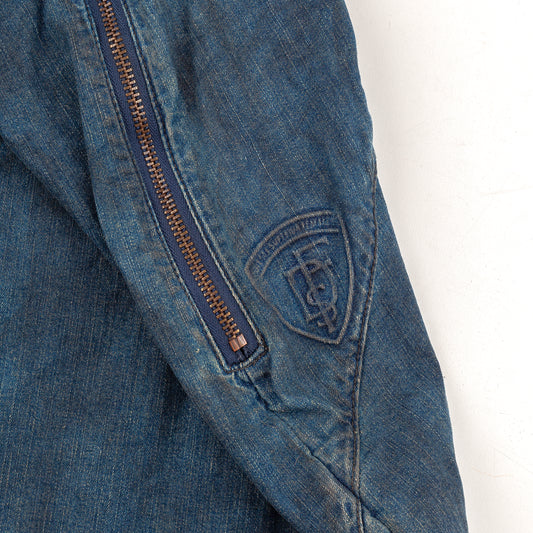 Diesel Vintage Blue Denim Bustier Dress (XS)