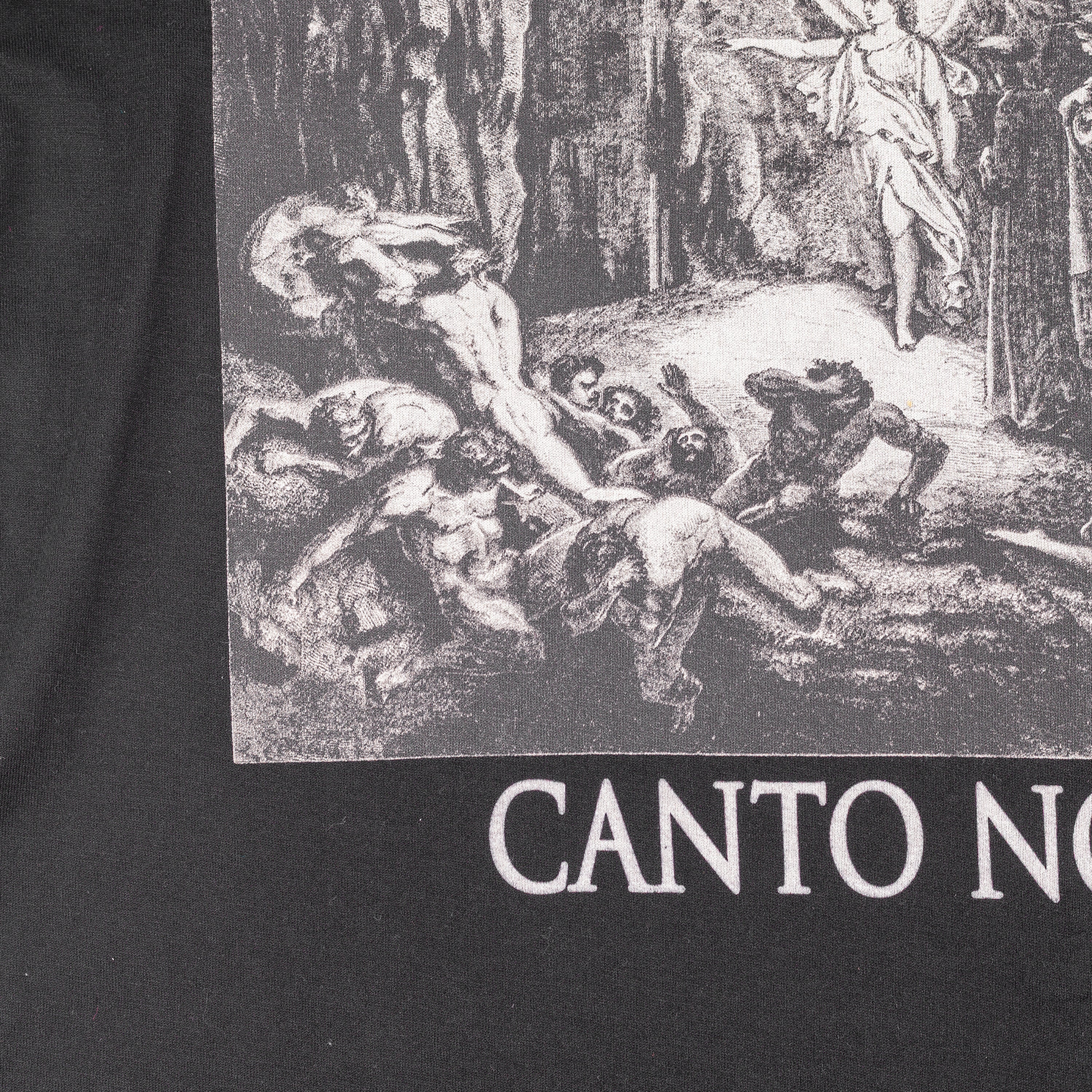 Dolce & Gabbana Inferno Canto Nono Gustave Doré Painting Black T-Shirt (M)