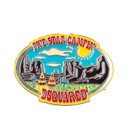 DSQUARED2 "Five Star Campin" Buckle Belt  